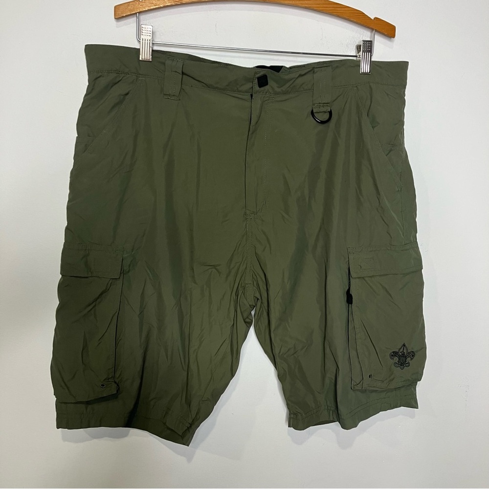 Boy Scouts of America centennial uniform short green lightweight mens size large